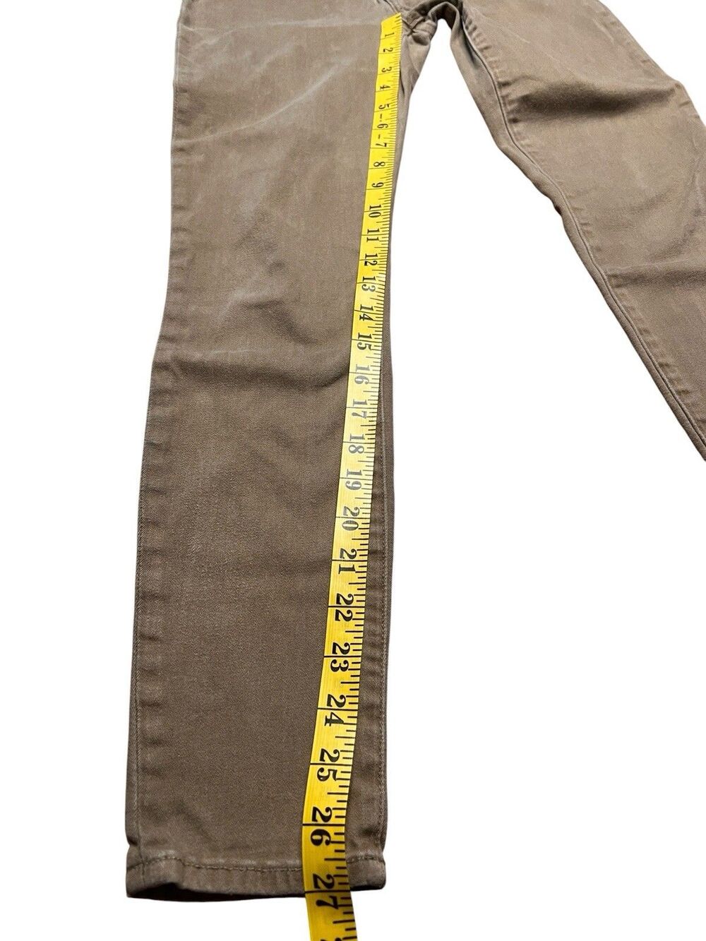 Madewell High Riser Skinny Jeans Brown Stretch size 26 - Picture 5 of 7